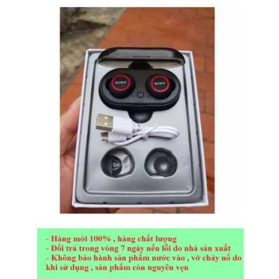 [FREESHIP CHÍNH HÃNG] Tai nghe Bluetooth Đen Sony sport TWS-D76 Rất ấm Bass-treble rõ ràng - Bảo Hành 6 tháng | BigBuy360 - bigbuy360.vn