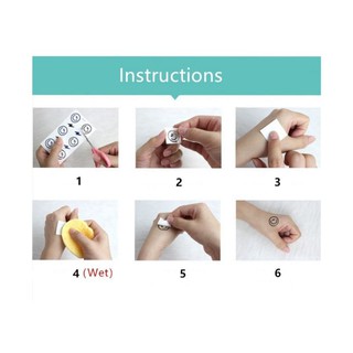 5 TỜ  Hình xăm dán 3D siêu đẹp