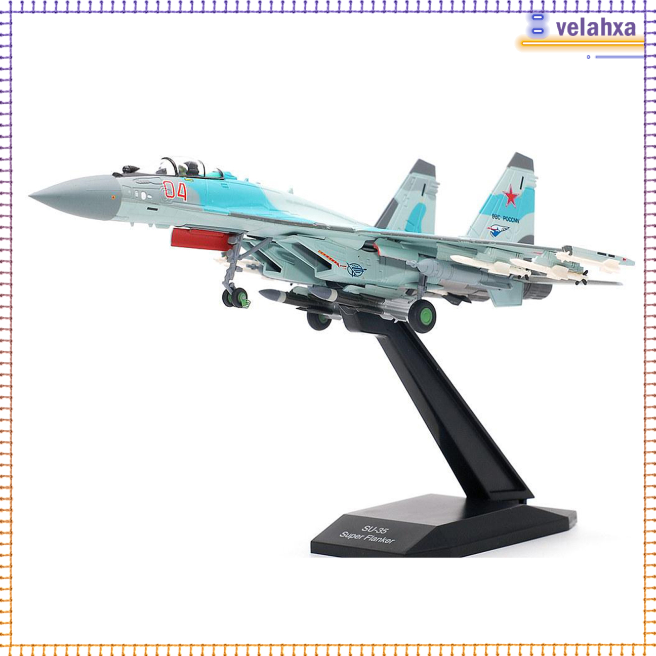 Mô Hình Máy Bay Su-35 Không Quân Tỉ Lệ 1 / 100