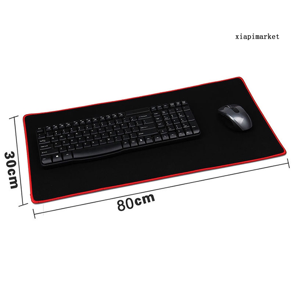 LOP_Rubber Gaming Mouse Pad Mat for Office Desk PC Laptop Computer Large Size