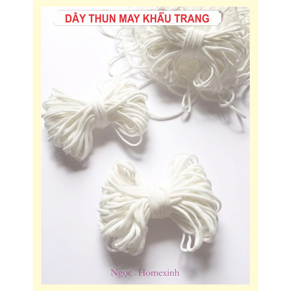 Dây thun may khẩu trang giá rẻ