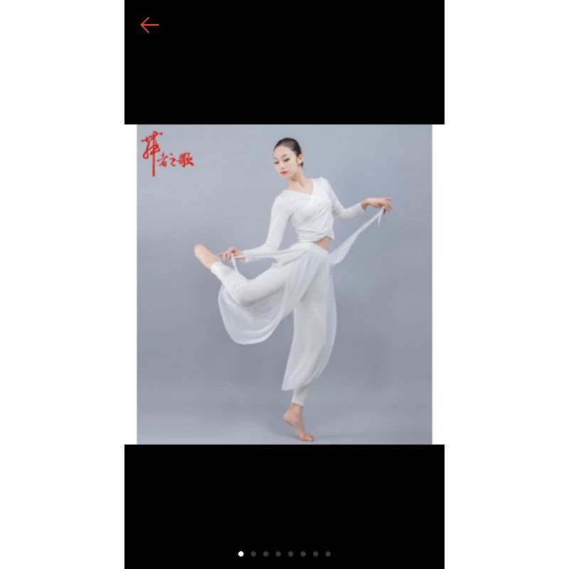 Quần múa tà voan rời