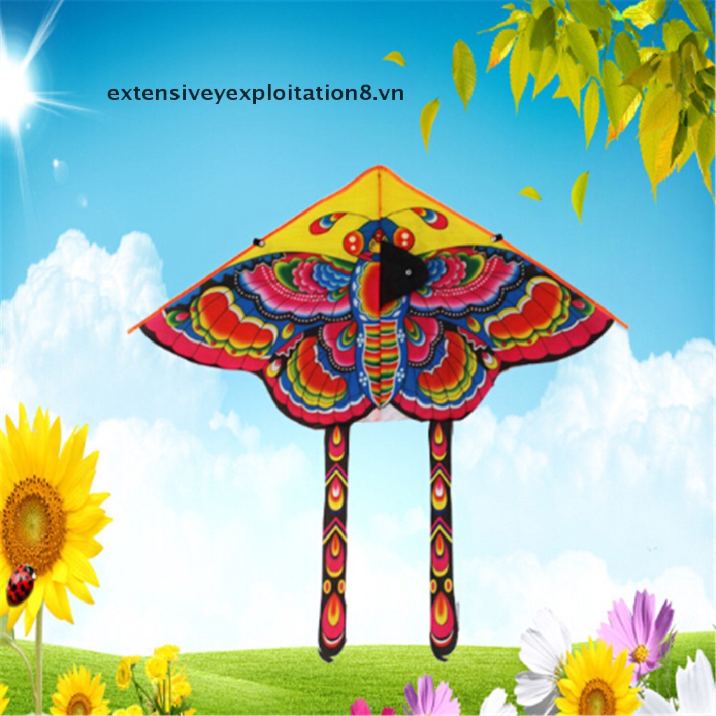 Diều Hình Bướm 90cm Cỡ Lớn Cho Bé Diều Hình Bướm Xinh Xắn 90 * 55cm