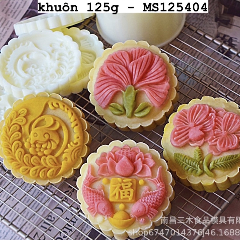 KHUÔN TRUNG THU 125G ĐỦ MẪU