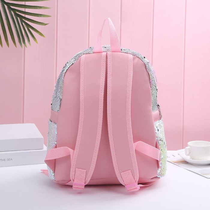 Ba lô lông nhung hình kỳ lân dễ thương cho bé Z1V0 TRU031