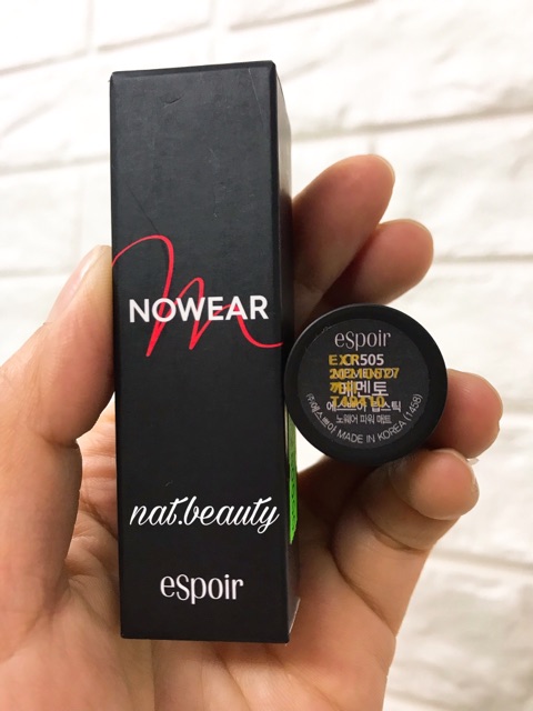 🌹💄SON THỎI ESPOIR 2018 NOWEAR POWER MATTE LIPSTICK💄🌹