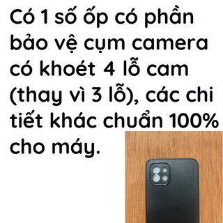 Ốp lưng tráng gương Samsung A03 ép kính chống bể