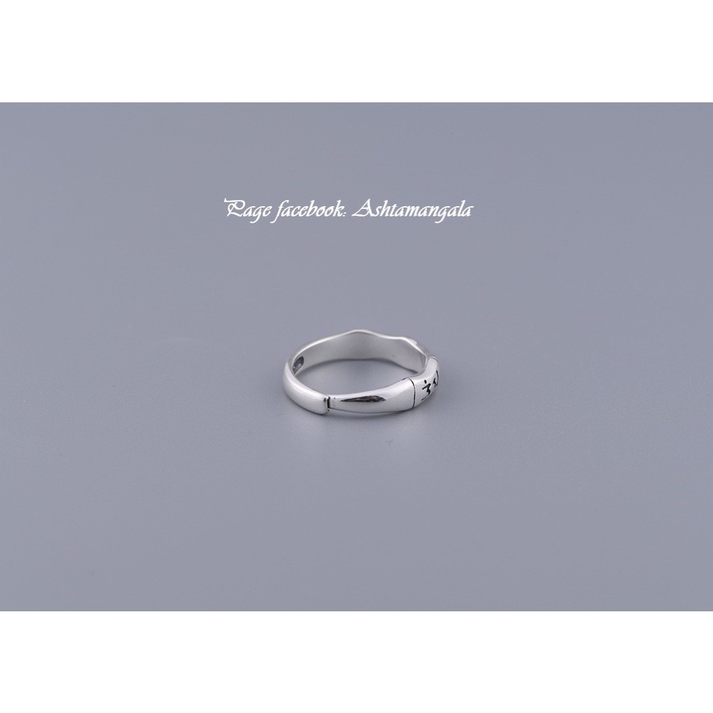 NHẪN KHÚC TRE KHẮC OM MANI PADME HUM