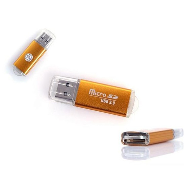 [Mã ELFLASH1 hoàn 10K xu đơn 20K] Đầu đọc thẻ nhớ Micro SD vỏ nhôm ♥️Freeship♥️ Đầu đọc thẻ nhớ điện thoại | BigBuy360 - bigbuy360.vn