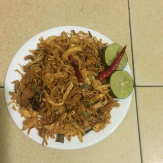 Gà xé khô gà lá chanh 1kg