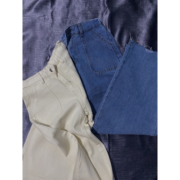 QUẦN JEANS SUÔNG LƯNG CHUN