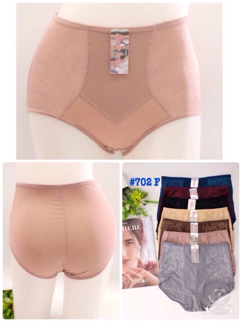 Quần lót nữ, quần chip, sịp nữ big size vải thun lạnh co giãn cạp cao che bụng Thái lan Sisterhood 702
