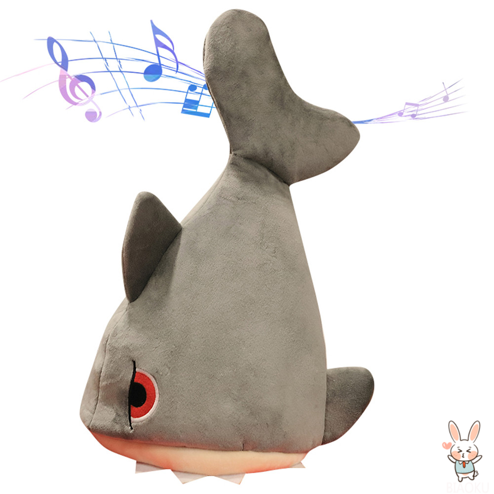 Mũ Trùm Đầu Hình Cá Mập Nhồi Bông Đáng Yêu Cho Bé