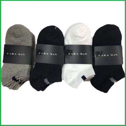 Tất nam Zaza Man LỐ 10 ĐÔI tất  cực đẹp đi nhẹ tênh sướng dã man luôn ạ!!  - Kích thước sản phẩm : 4.8cm x 9.7cm
