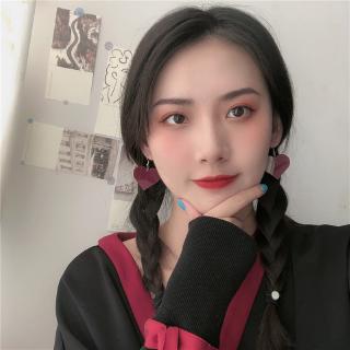Bông Tai Thời Trang Hình Trái Tim Đáng Yêu Cho Nữ
