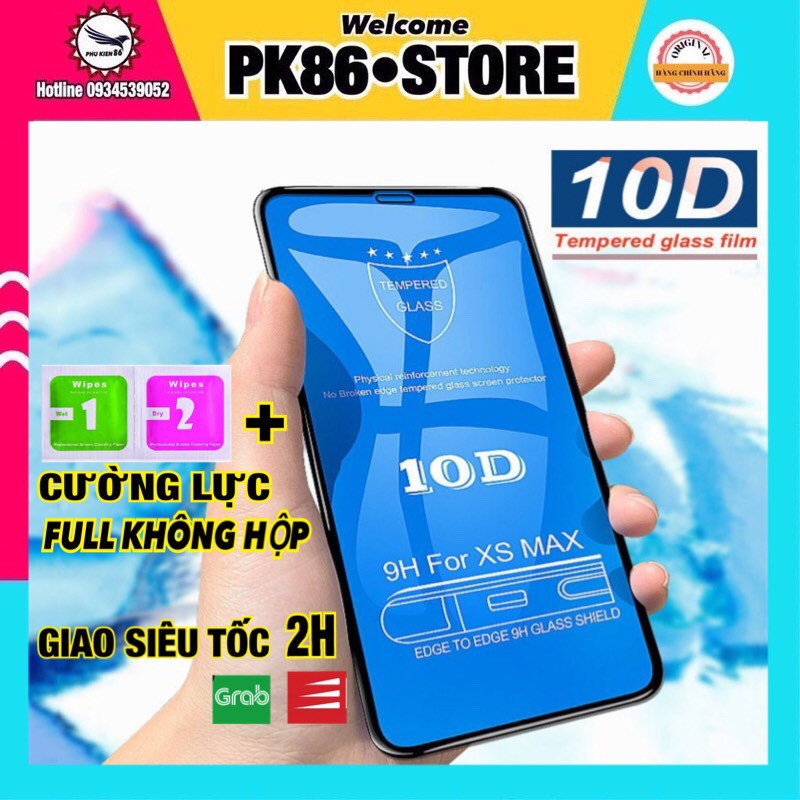 kính cường lực iphone, dán cường lực, full 10D iphone6/6plus/7/7plus/Xs/Xsmax/11/11promax/12promax