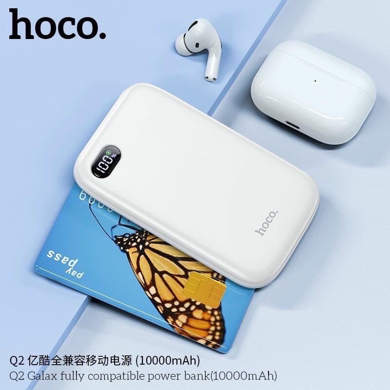 Sạc Dự Phòng Cao cấp Mini Siêu Tốc 22.5W Hoco Q2 New 10000mAh-2 Cổng Sạc Nhanh PD+QC3.0 cho IPhone 11 Promax/12 Promax