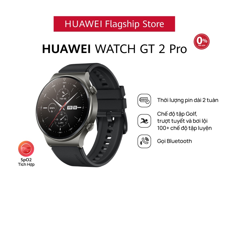 Đồng hồ thông minh HUAWEI WATCH GT 2 Pro - Pin Liên Tục 2 Tuần