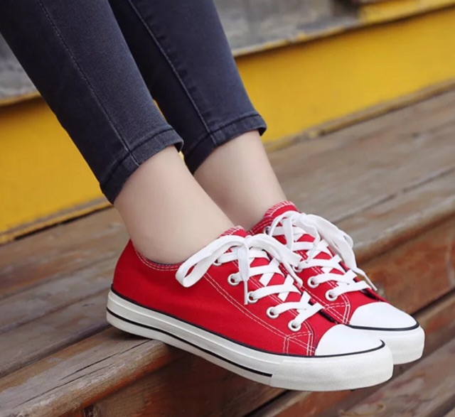Giày vải thấp cổ đủ màu | BigBuy360 - bigbuy360.vn