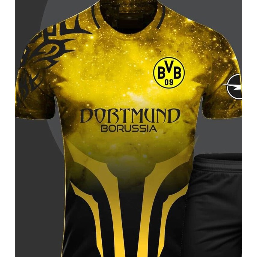 Bộ quần áo bóng đá DotMund váng chế galaxy