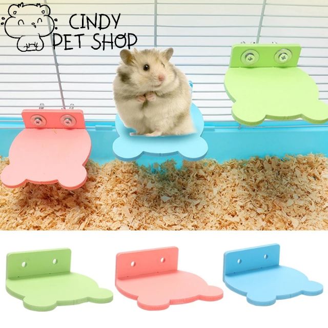 Tầng đứng nhỏ gọn gắn chuồng cho Hamster