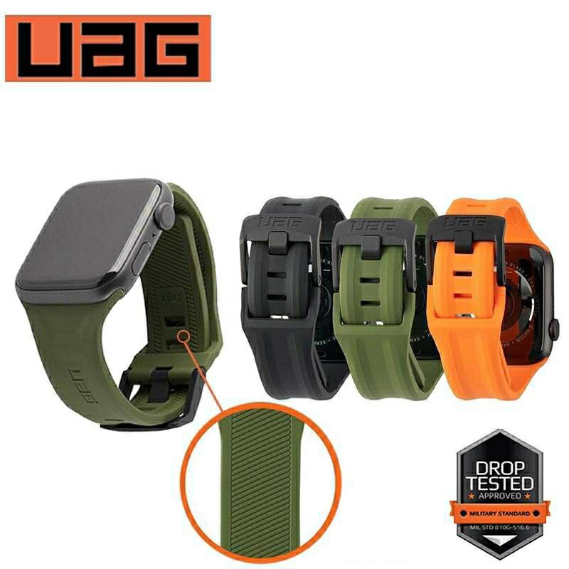 Dây đeo silicon UAG cho đồng hồ Apple Watch Size 40mm/ 42mm thể thao cá tính - Full hộp