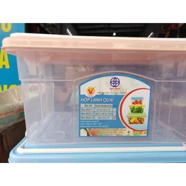 [Kho sỉ]  Combo 2 - Combo 3 Hôp Lạnh 2 Quai Việt Nhật Nhưa PP