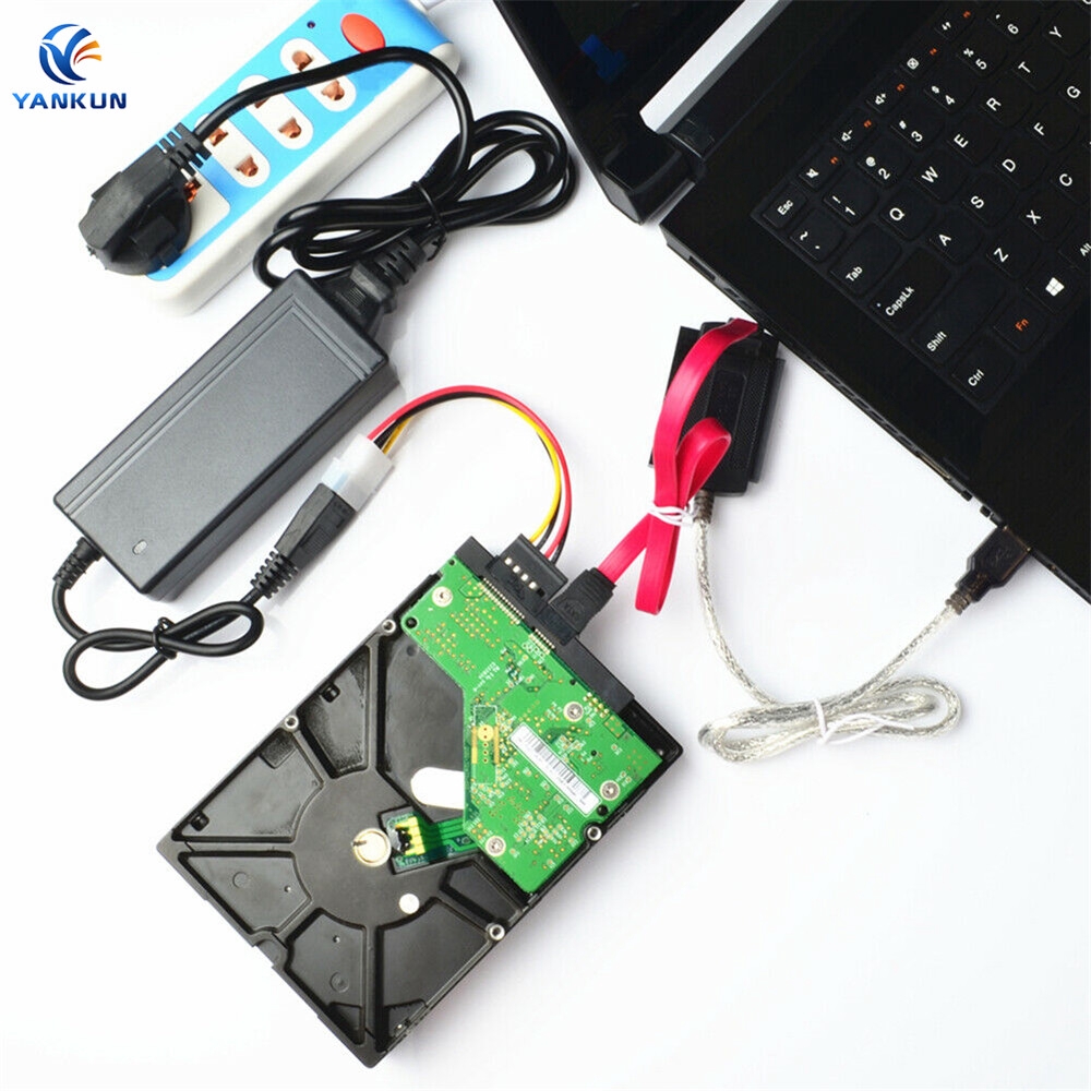 Dây Cáp Chuyển Đổi Usb 2.0 Sang Ide/ Sata 2.5/ 3.5 Hdd Ssd 480mb/ S