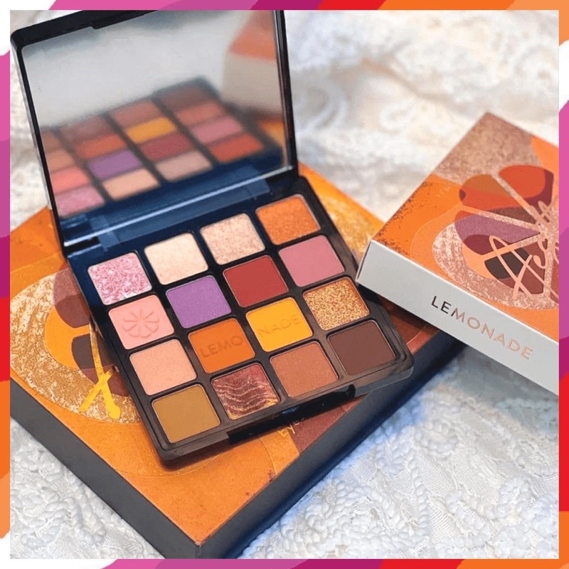 Bảng phấn mắt 16 ô Lemonade Aesthetic Eyeshadow Palette 20.8g