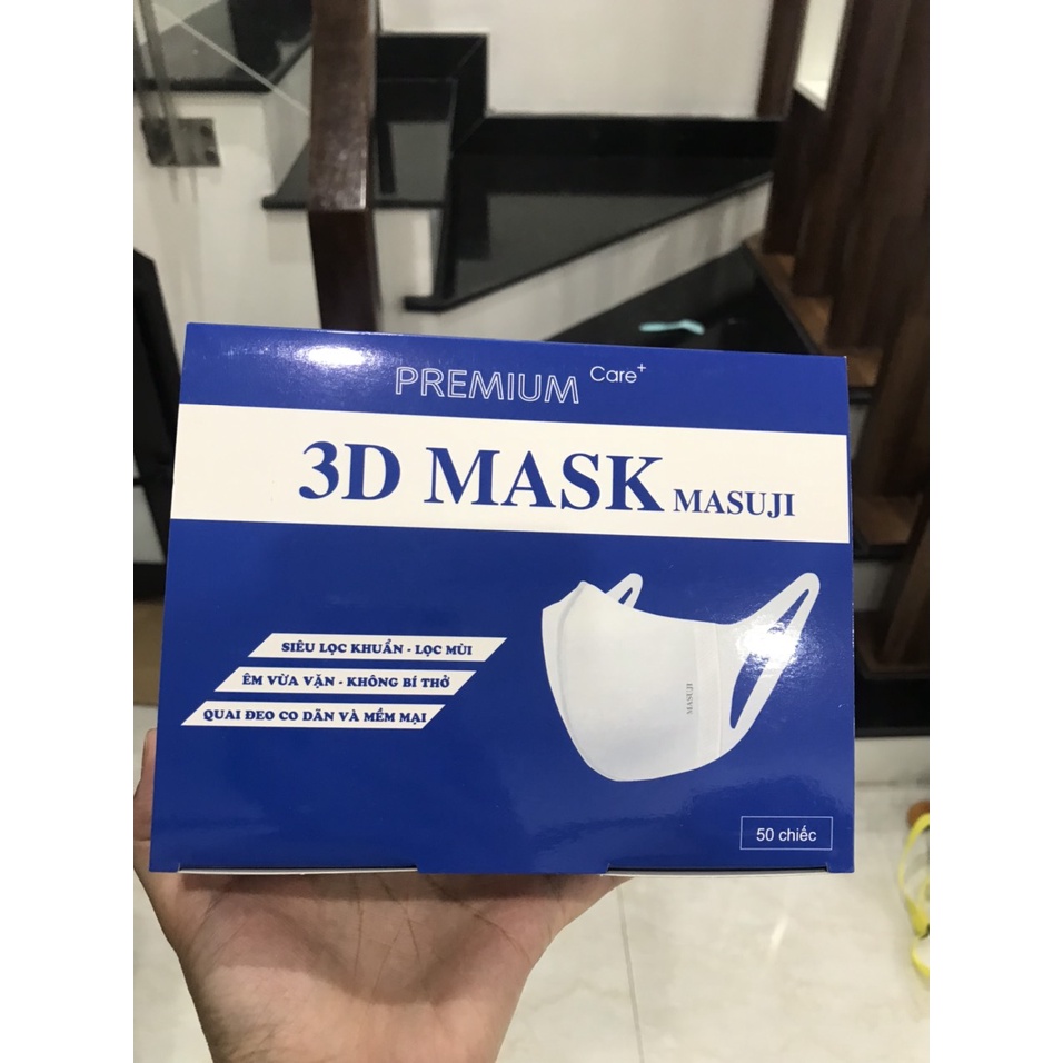 HỘP KHẨU TRANG 3D MASK XUÂN LAI, MASUJI, UNI, MONji CÔNG NGHỆ DẬP NHẬT BẢN | BigBuy360 - bigbuy360.vn