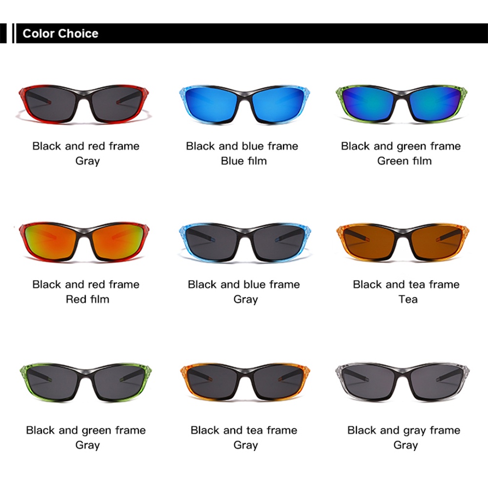 Kính Mát Phân Cực AIELBRO Phong Cách Thể Thao Cho Nam Và Nữ