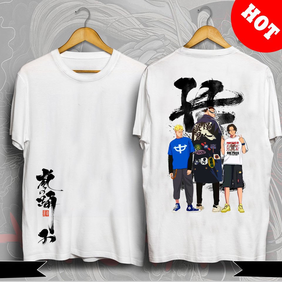 [CLIP ẢNH THẬT] Áo thun One Piece Đảo Hải Tặc Trafalgar Law Cực Ngầu | Surgeon of Death Wanted Law Tshirt OP65