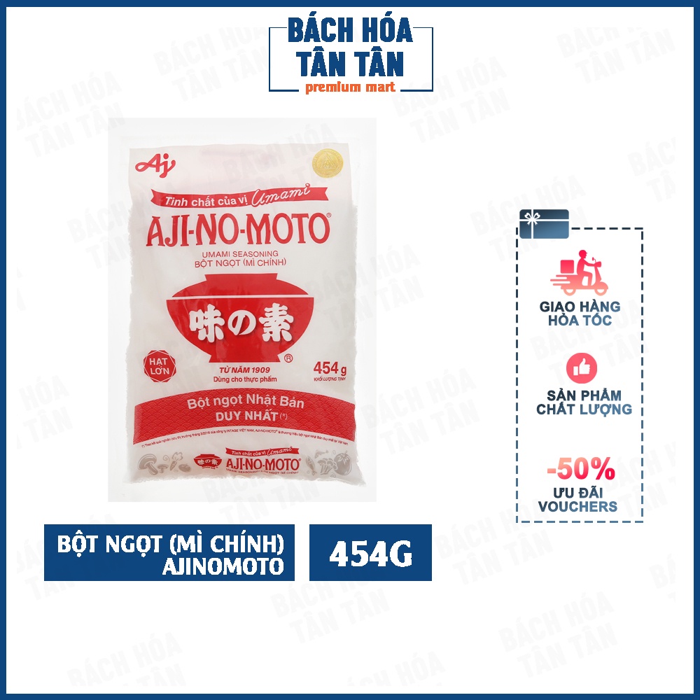 Bột ngọt (mì chính) Ajinomoto, gói 454g