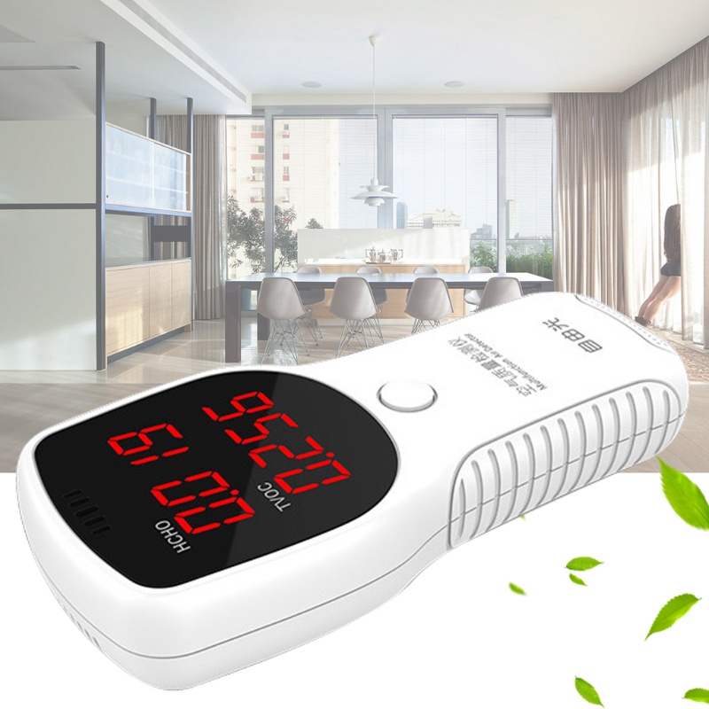 1 thiết bị dò chất lượng không khí Formaldehyde TVOC cho nhà ở/văn phòng