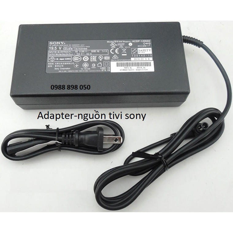 [Mã 1511ELSALE hoàn 7% đơn 300K] Dây nguồn tivi sony 19.5v 5.2a 100w bảo hành 12 tháng | BigBuy360 - bigbuy360.vn