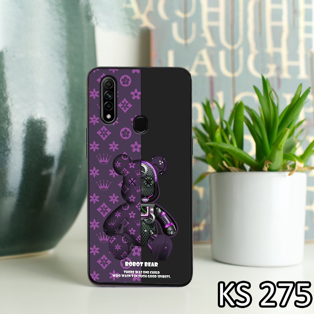 [Sale] Ốp lưng Oppo A8-2020/Oppo A31-2020/Oppo A91-2020 in hình RobotBear
