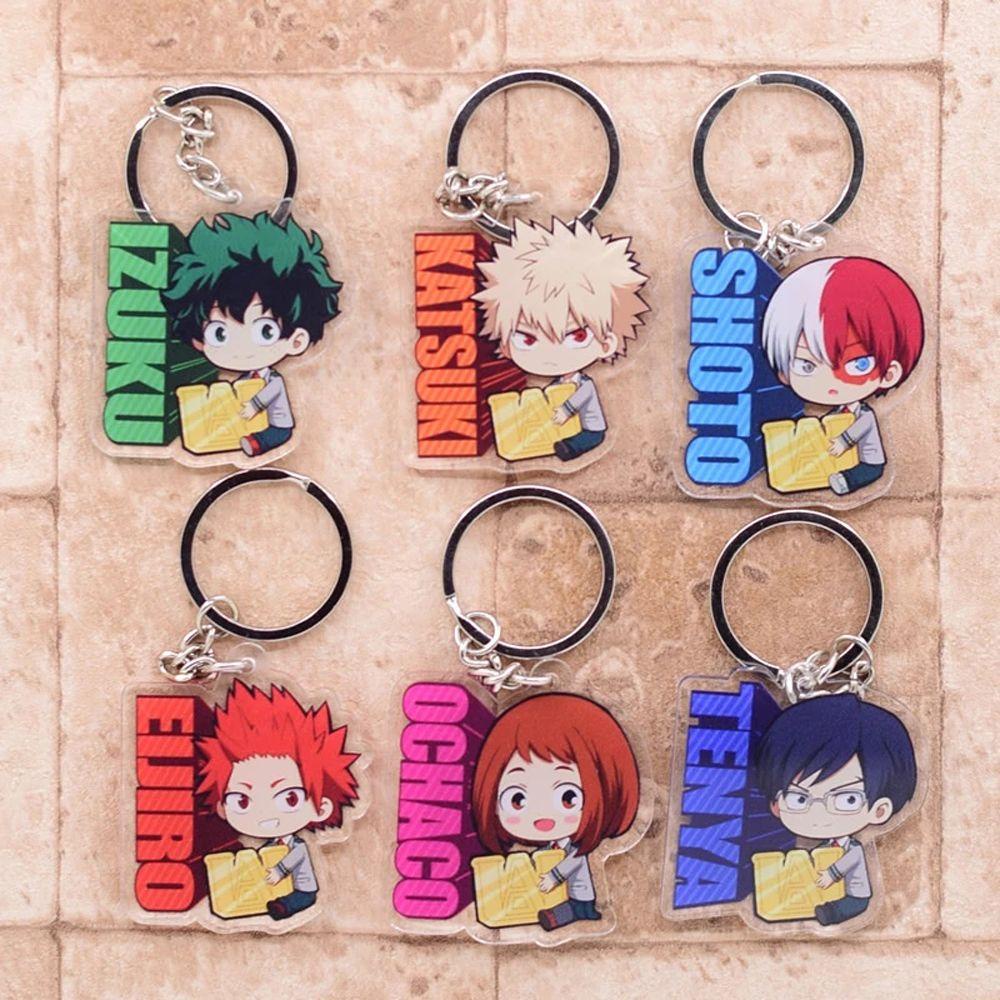 Móc Khóa Hai Mặt Hóa Trang Học Viện Anh Hùng AUGUSTINE Shoto / Izuku Todoroki Shouto