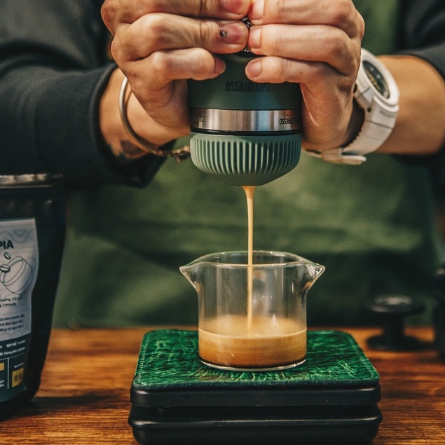 Cà phê nguyên chất Blend LẠC DƯƠNG ETHIOPIA Guji, Cà phê Arabica Speciality Hương trà đen Vị cam chanh Pha Espresso