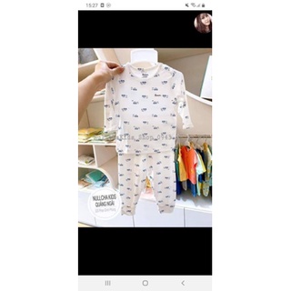 Bộ avaler sợi tre cài vai dài tay