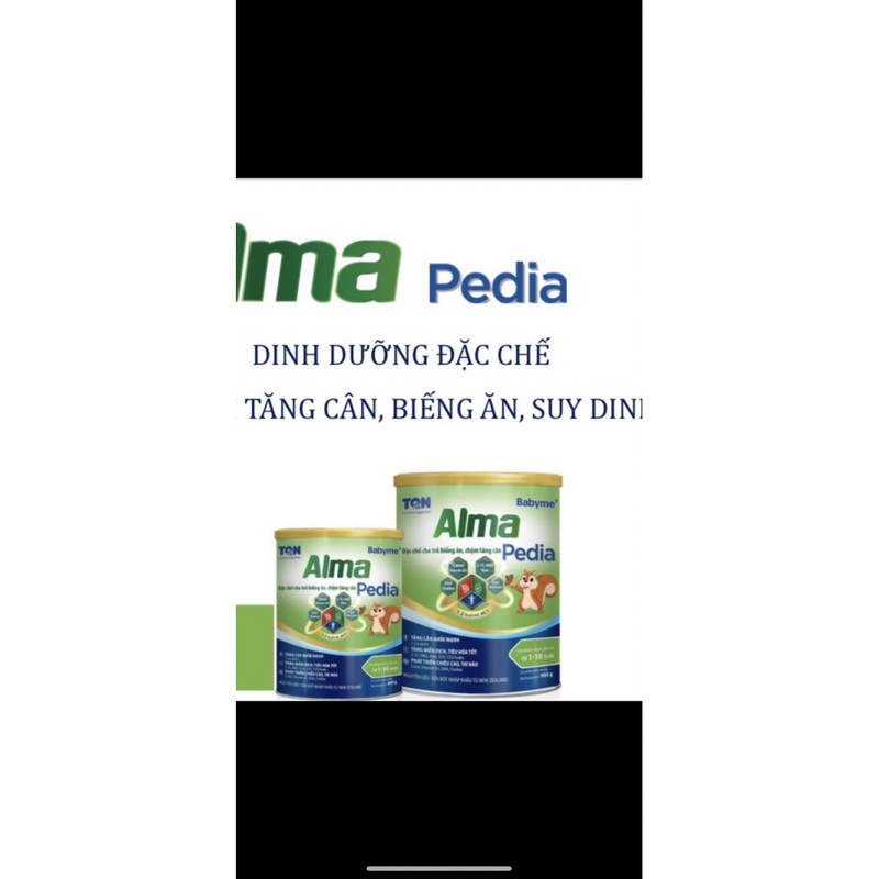 Sữa Bột Alma Pedia, Alma Baby, Alma Grow đủ loại (date mới)