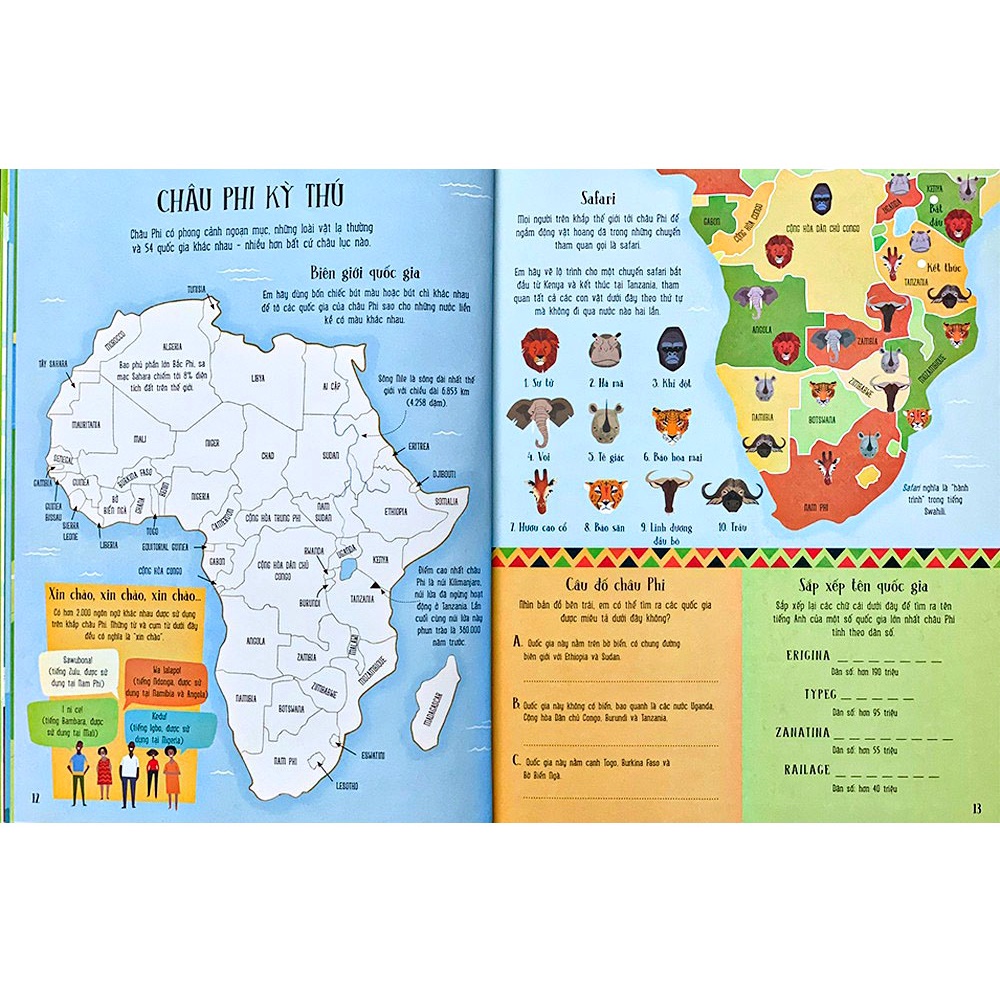 Sách - Vizibook - “Trò Chơi Phát Triển Tư Duy - BẢN ĐỒ BÍ ẨN”  5+