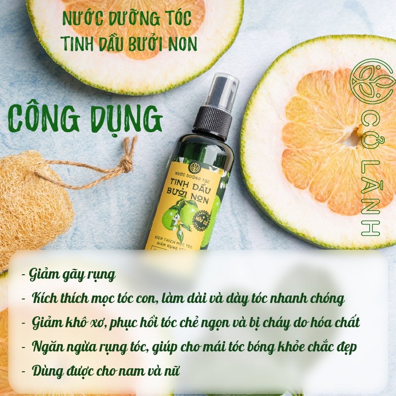 Nước dưỡng tóc tinh dầu bưởi non