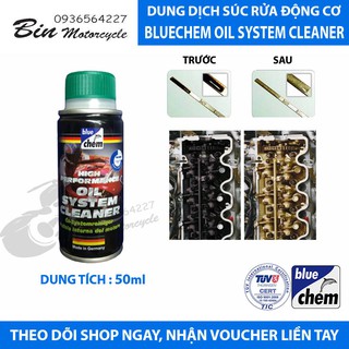 BLUECHEM OIL SYSTEM CLEANER - DUNG DỊCH SÚC ĐỘNG CƠ 50ml