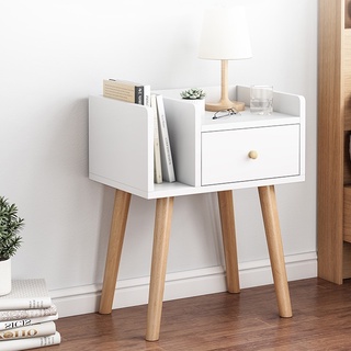 Tab đầu giường, tủ đầu giường chân cao gỗ sồi hiện đại - GP175