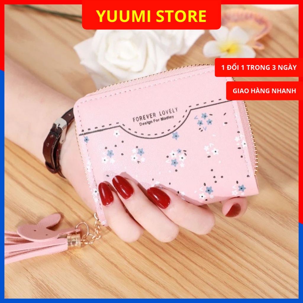 【❣️GIÁ XƯỞNG】Ví Nữ Mini Nhỏ Gọn Cầm Tay Cao Cấp Phong Cách Hàn Quốc VN11 YUUMI