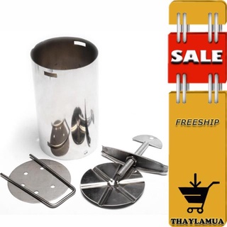 Khuôn làm giò thủ, tai, khuôn làm giò chả inox loại 1kg, khuôn giò