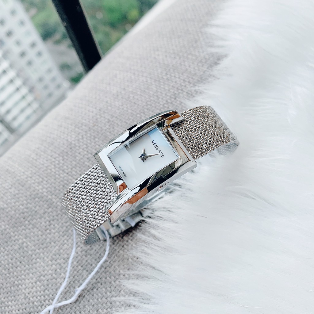 Đồng hồ nữ chính hãng Versace Greca Icon - Máy Quartz pin Thụy Sĩ - Mặt kính Sapphire