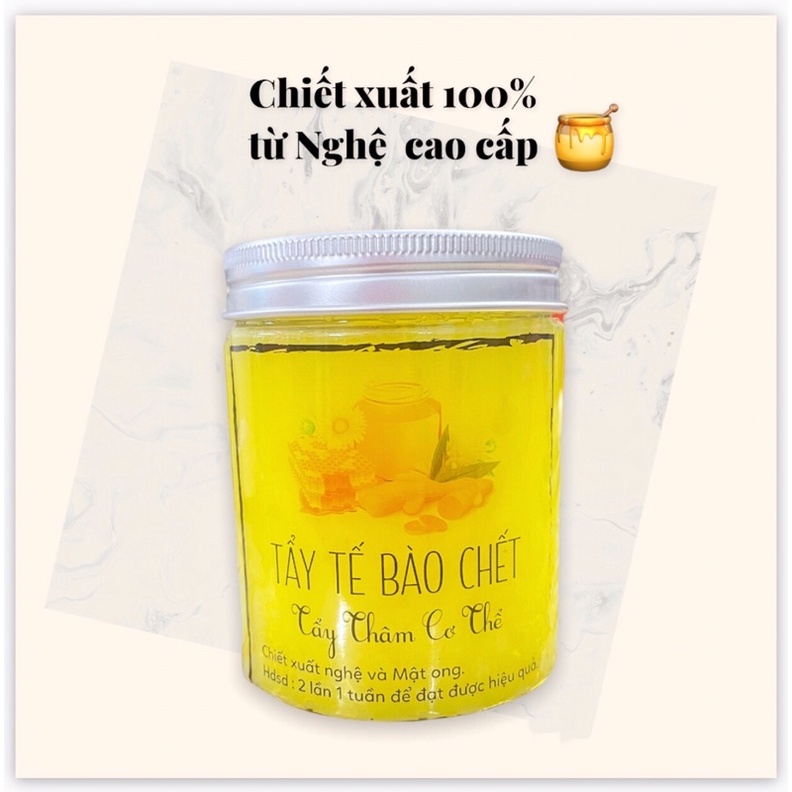 [100% Muối Cao Cấp] Muối nghệ và Mật ong khử thâm body