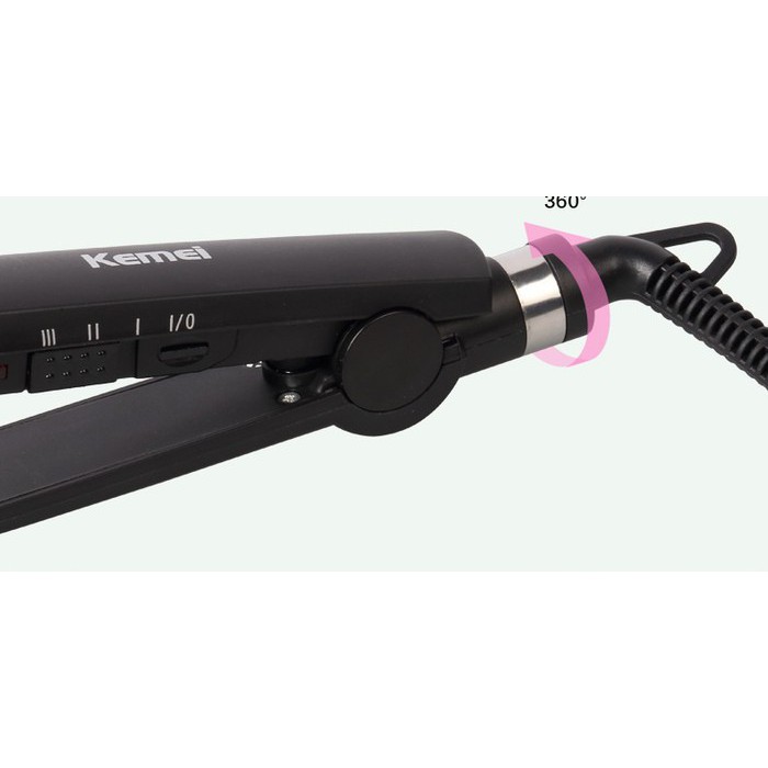 Máy duỗi tóc điều chỉnh nhiệt Kemei KM-2203 - BX1374