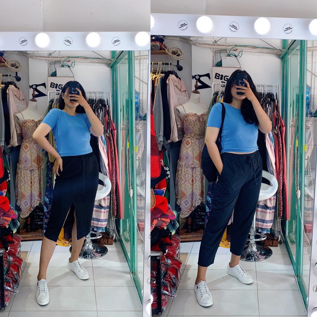 Áo CROPTOP MNG bigsize thun gân